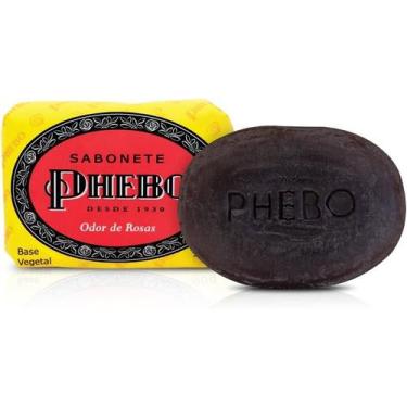 Imagem de Kit c/ 6 sabonete barra Phebo Odor de Rosas 90G
