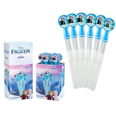 Imagem de Lança Bolha de Sabão Bubble Stick Personagens 130ml Bastão (Frozen (6 Un))