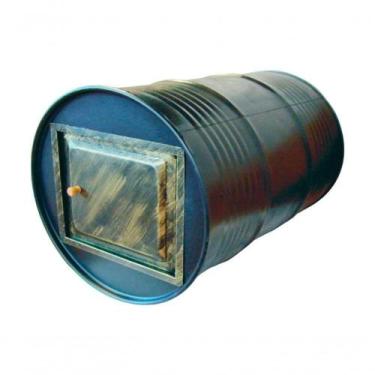 Imagem de Forno A Lenha De Tambor Grande 200 Litros - SANTA EDWIRGES