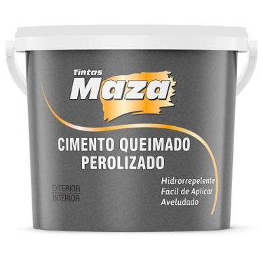 Imagem de Efeito Cimento Queimado Perolizado Diamante Negro 1,2kg - MAZA