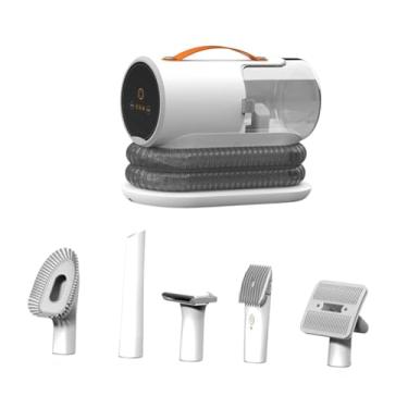Imagem de Fenteer Aspirador de pó para de cães, aparador de pelos, máquina de cortar cabelo portátil, ferramentas de grande capacidade de 2 litros, kit de