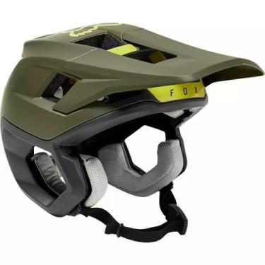 Imagem de Capacete Fox Dropframe Pro, 3, Verde oliva, P 52-54