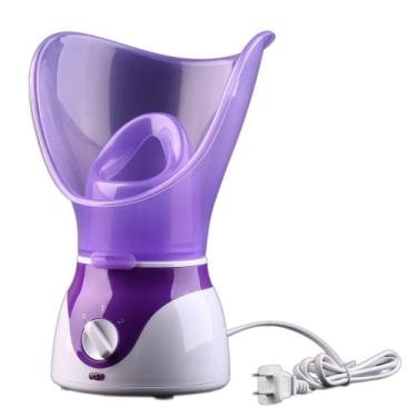Imagem de Vaporizador facial facial de limpeza profunda Skin Steamer Spa Purple 