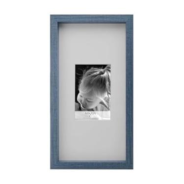 Imagem de Mikasa Moldura para galeria azul-marinho - 17 x 35 cm fosca, 10 x 15 cm, 21 x 39 x 39 cm