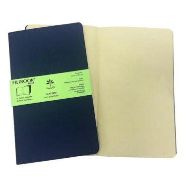 Imagem de Caderneta Filibook Note 21X12,5Cm 30 Folhas ul Marinho - Filiperson