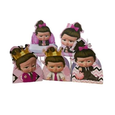 Imagem de Forminhas para Doces Tema Poderosa chefinha morena — Decoração de Festa Infantil, Lembrancinha, Mesa de Doces Personalizada — Kit com 50 unidades