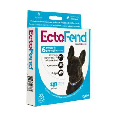 Imagem de Coleira EctoFend 48cm Azul (Macho) - Zoetis