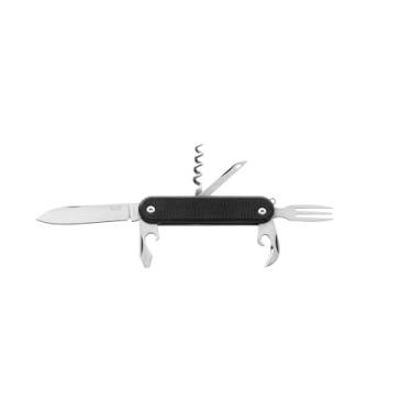 Imagem de MKM Maniago Knife Makers MALGA 6 V2 com aço MagnaCut, canivete de bolso e várias ferramentas, 6 ferramentas em 1, lâmina primária CPM-MagnaCut, junta deslizante, feito na Itália (Black Micarta)