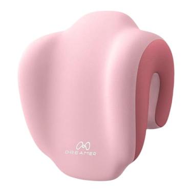 Imagem de FashionCha Travesseiro de Escritório para Dormir E Trabalhar, Suporte de Pescoço para Cadeira de Trabalho Do Almoço, Travesseiro de Pescoço de Espuma Vis, Rosa Rosa