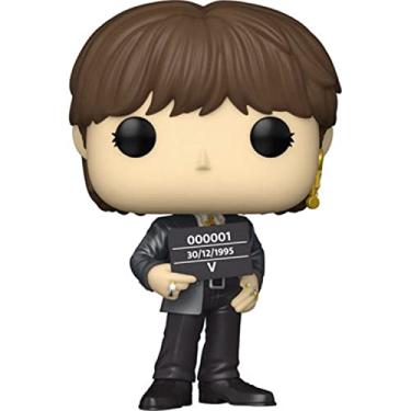 Imagem de POP Rocks: BTS Butter Boneco de vinil V Funko Pop! (acompanha capa protetora compat vel com caixa pop), multicolorido, 9,5 cm