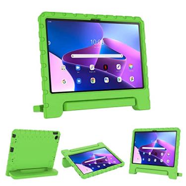 Imagem de SIMPLEWAY Capa infantil para Lenovo Tab M10 Plus 3ª geração 2022 modelo de 10,6 polegadas (TB-125F/128F), capa leve à prova de choque com alça com suporte para tablet Lenovo Tab M10 Plus 3ª geração de