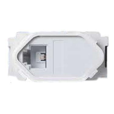 Imagem de Módulo de Tomada RJ11 Branco da Linha Novara - 1100/157 - DICOMPEL