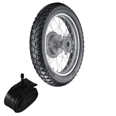 Imagem de Kit Pneu WR 250 F, XT 600 E, XT 660R 90/90-18 Tr300 Vipal + Câmara