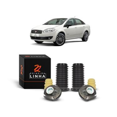 Imagem de 2 Kit Coxim Batente Dianteiro Linea 2016