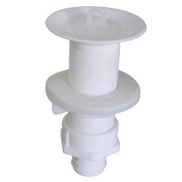 Imagem de Válvula Para Lavatório Branca Sem Ladrão Com Unho - Vl3 - Astra Valvula P-lav.br S-ladrao C-unho Astra Vl3-as-vl3