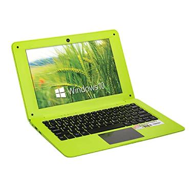 Imagem de Goldengulf Windows 10 Laptop Mini 10 polegadas 32GB Ultra fino e leve Netbook Quad Core CPU PC HDMI WiFi USB Netflix YouTube (verde)