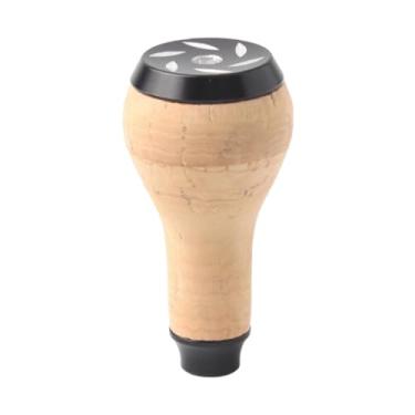 Imagem de Zxpjkyu Manopla de Carretel de Pesca com Rolamentos E Espaçadores, Modificação Ergonômica, Acessório de Carretel de Pesca Faça Você Mesmo para Caiaque de Prai, Preto