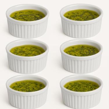 Imagem de Kit 6 Mini Ramequin 40ml Pequenas Porções Molhos Cremes