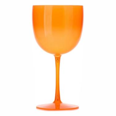 Imagem de Kit 15 Taças Gin 580ml Acrílica - Aloha (Laranja Neon)