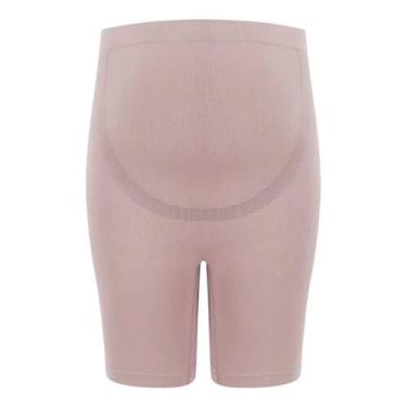 Imagem de Bermuda Loba Lupo Boxer Box Gestante Gravidez Sem Costura, M, Nude
