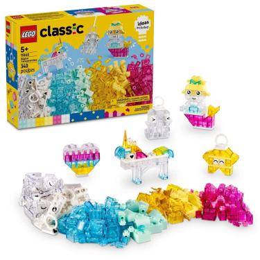 Imagem de Brinquedo de construção LEGO Classic Magical Transparent Box 11040