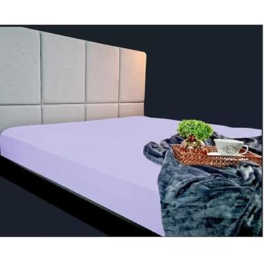 Imagem de Lençol King Malha Basic 100% Algodão Fio 30/1, Tecido 100g, Toque Macio e Respirável, Elástico em Toda Volta, Conforto e Durabilidade, Ideal para Cama Box King, Medidas 198x203x30 – CAMITALIA