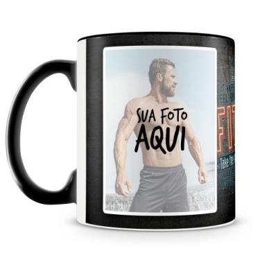 Imagem de Caneca Fitness Personalizada Mod.2 com Foto - 325ml - Amo Canecas