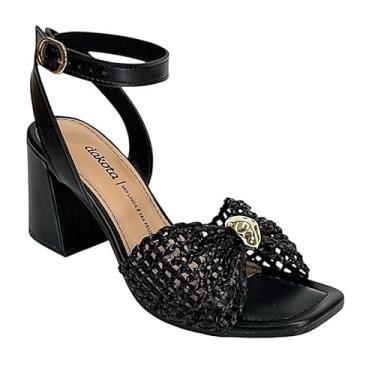 Imagem de Sandália Dakota Salto Alto Bloco Y9803 Preto