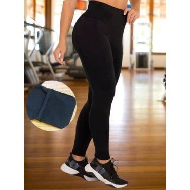 Imagem de A-Lows A&L Calça Leggin Preta, Preto, 44
