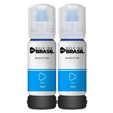 Imagem de Kit 2 Tintas Para Epson L4160 L4150 T504 L6171 L6161 L6191 - Bulk Ink 