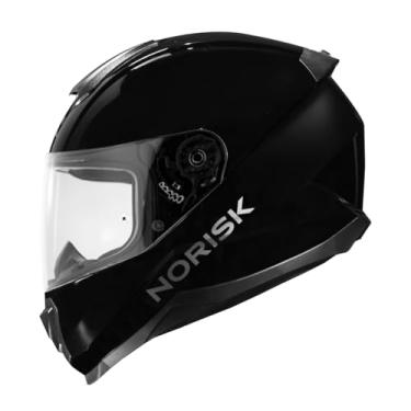 Imagem de Capacete Norisk Razor Monocolor Solid Black Moto - 60