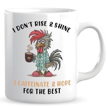 Imagem de Canecas de cerâmica para mulheres, caneca de galinhas engraçadas, presentes para amantes de galinhas, caneca de café engraçada, pai de galinha, presentes de campo para mães de fazendeiro, colegas de