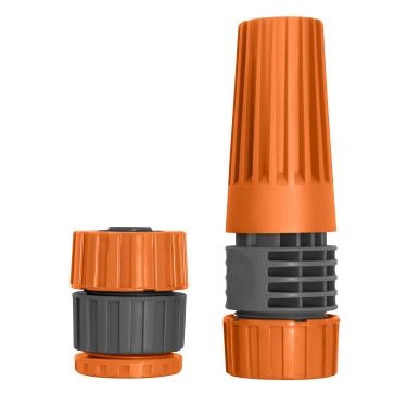 Imagem de Tramontina Conjunto Engate E Esguicho Rosqueado Para Mangueira De 1/2"