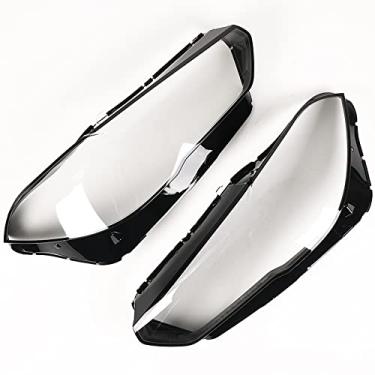 Imagem de Capas para lentes de faróis de carro for BMW X5 X6 X5M X6M G05 G06 F95 Car Headlight Cover Lens Glass Shell Headlamp 2019-2021