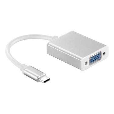 Imagem de Cabo Adaptador Conversor Usb-c 3.1 Type-c Para Vga - Genérica