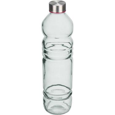 Imagem de Garrafa Vidro Com Tampa Home&co 1 Litro Para Suco E água