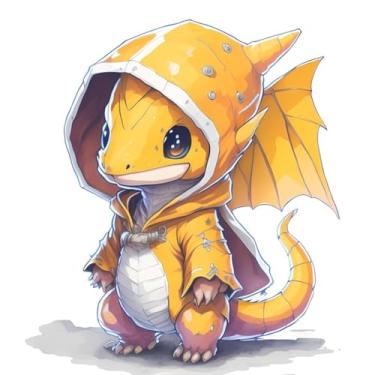 Imagem de Adesivo de Parede Estilo Anime e Monstros Fofinhos para Crianças Glyxen Decor Quarto Infantil 30x30cm