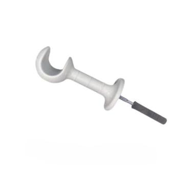 Imagem de Varão Extensível, Cortina Box Banheiro, Retrátil e ajustável sem furar parede,(Suporte de parede p/Varão)