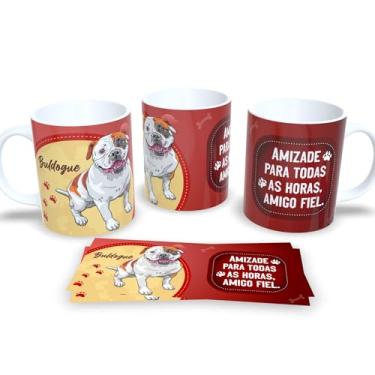 Imagem de Caneca Xícara Cachorro Café Chá Amante de Pets (Buldogue)