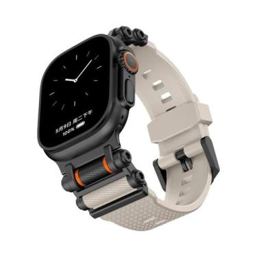 Imagem de Pulseira De Borracha De 49mm Para Apple Watch Ultra Série 10 9 8 7 Se 