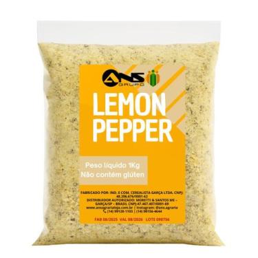 Imagem de Lemon pepper em flocos 1kg - ANS Agrária