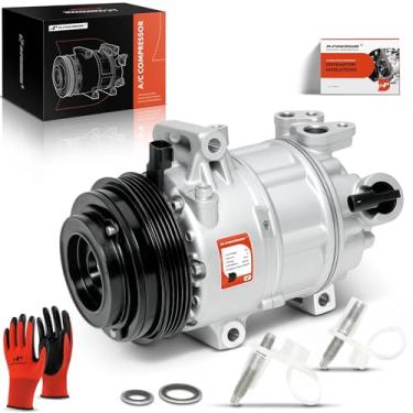 Imagem de A-Premium Compressor de ar condicionado AC com embreagem compatível com Ram 1500 2019-2021, 1500 Classic 2019 e Jeep JL Series Wrangler 2020-2023, 3,6L