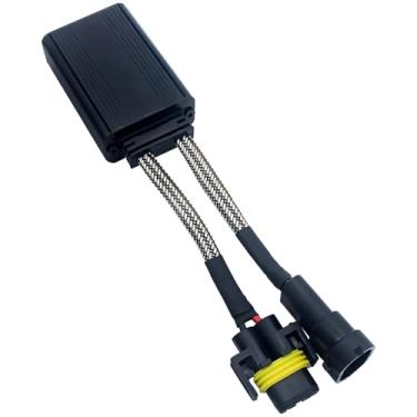 Imagem de Adaptador Canbus de farol LED, resistor anti-oscilação para LED H8, H9, H11, Mercedes, revestimento de alumínio à prova d'água