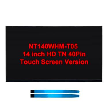 Imagem de Lenboes NT140WHM-T05 35.6 cm HD 1366x768 40 pinos TN Display LED On-Cell Touch LCD Screen Substituição digitalizador (Tela sensível ao toque HD)