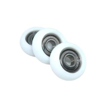 Imagem de 4 peças 8x32x12 roda de assento de remo OD 32 mm máquina de remo polia POM BSR60832-12 8 x 32 x 12 rolo de máquina de remo