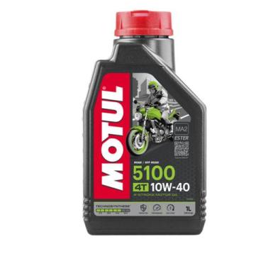 Imagem de Oleo Motul 5100 10w40 Semi Sintético Moto 4t 1Lt