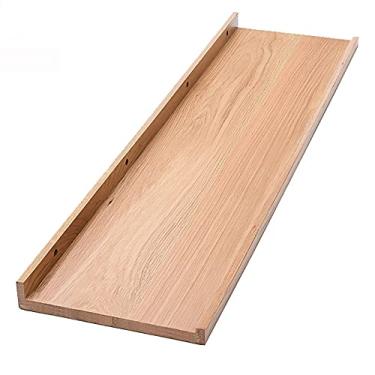 Imagem de Prateleira de parede fácil de instalar, prateleiras flutuantes em forma de U, prateleiras de exibição rústicas, capacidade de peso de 20 kg, para banheiro, quarto, sala de estar, cozinha, escritório