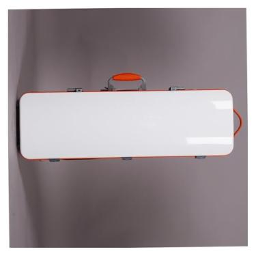 Imagem de Estojo De Violino Adulto De Fibra De Carbono 4/4 Resistente À Compressão Vem Com Termômetro E Higrômetro Estojo De Violino Quadrado Estojo para instrumento de violino