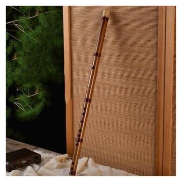 Imagem de Flauta de bambu profissional iniciante profissional flauta amarga instrumento entrada E Tune(tecla G)