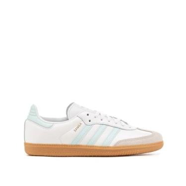 Imagem de adidas Tênis Samba OG Big Kid, Branco nuvem/semi flash água/chiclete, 4 Big Kid